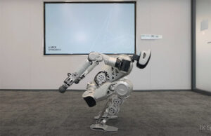 Humanoid Robot Limx Dynamics shows new movements.