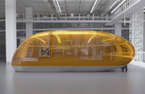 Be careful, visualizing a highly automated working cell that fits in the container.