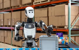 apollo humanoid robot in a kitting application.