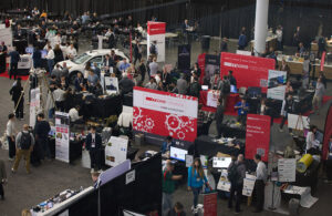 The MassRobotics Form and Function Challenge pavilion at the 2024 Robotics Summit & Expo.