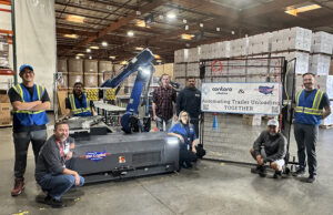 States Logistics in California was an early user of Contoro’s truck-unloading robot.