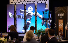 An image of the stage at the 2024 RBR50 Gala.