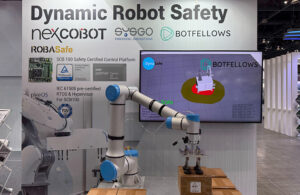 NexCOBOT's Functional Safety system on display.