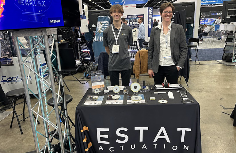 Estat Actuation was among the innovators in PRN's Automate pavilion.