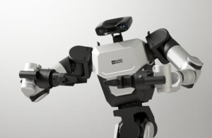 Rainbow Robotics' RB-Y1 robot from the waist up.