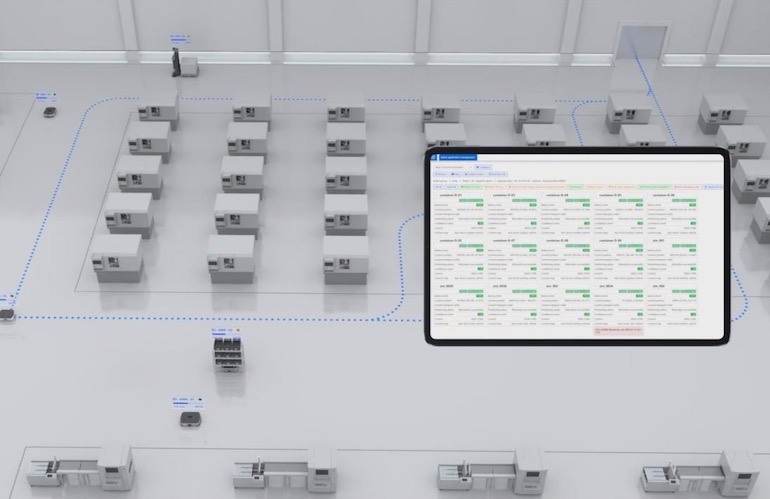 SEER Robotics shows dynamic task allocation with its software.
