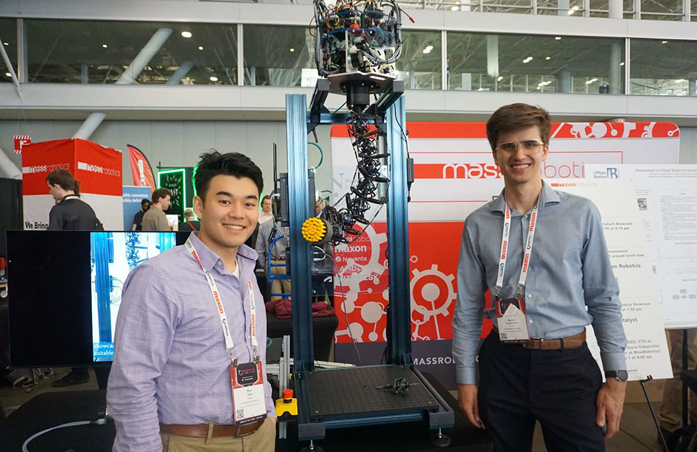 Northeastern gentle robotic arm wins MassRobotics Type & Operate Problem at Robotics Summit Northeastern gentle robotic arm wins MassRobotics Type & Operate Problem at Robotics Summit