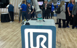 The UR15 on the Automate 2025 showfloor.