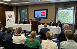 The Congressional Robotics Caucus, WPI, and MassRobotics discuss U.S. robotics policy.