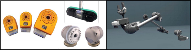 The HEBI Robotics Platform for building custom systems consists of Modular “Lego-like” building blocks.