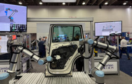 Cambrian Robotics was among the many trade show demonstrations witnessed by Oliver Mitchell.