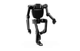hero image of the Calvin humanoid robot from wandercraft.