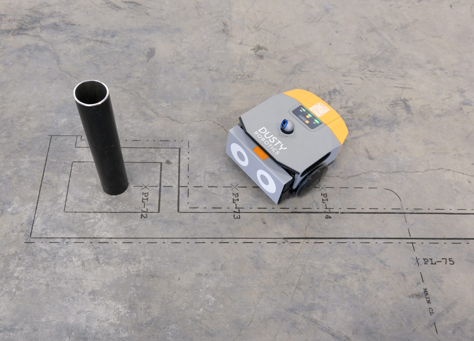Dusty Robotics designs FieldPrinter 2 robotic with PMD movement controllers Dusty Robotics designs FieldPrinter 2 robotic with PMD movement controllers