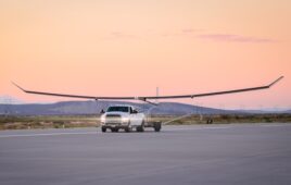 High-altitude, long-endurance drones, as seen here, offer advantages over increasingly crowded orbital platforms, says Swift Engineering.
