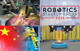 Four images representing the top stores on the Robot Report in July.