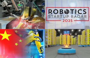 Four images representing the top stores on the Robot Report in July.