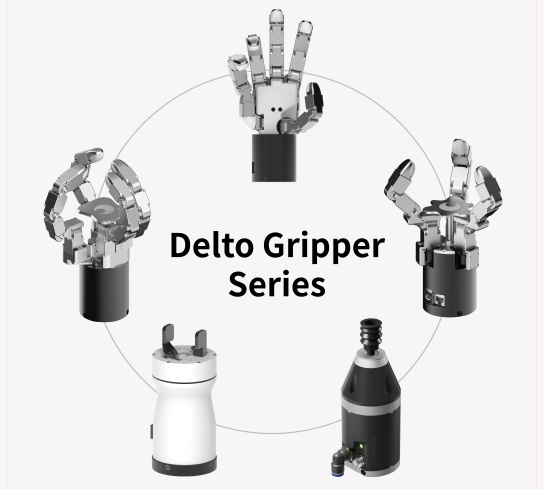 Tesollo has designed a range of robotic grippers including a humanoid hand, shown here.