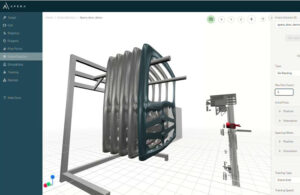 De-Racking Simulation and Training.