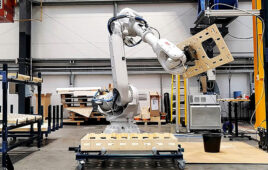 ABB is working with Automated Architecture, or AUAR, on construction robotics.