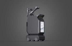 a screenshot of the new HYTRON bathroom cleaning robot from Primech.