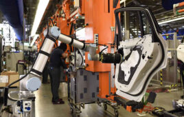 Collaborative robots and the automotive sector performed well in the first half of 2025, according to the Association for Advancing Automation.