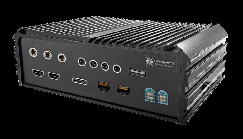 e-con Systems ECU with NVIDIA Jetson Thor.