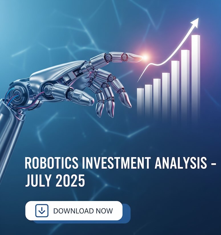 Robotics investments high .3B in July 2025
