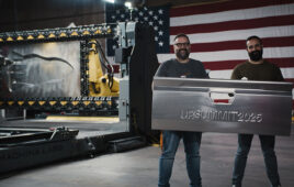 Machina Labs co-founders Babak Raeisinia (left) and Edward Mehr (right).