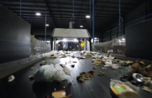 AMP's robotic recycling sorter.