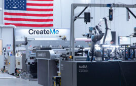 image of the createme mera on the factory floor.