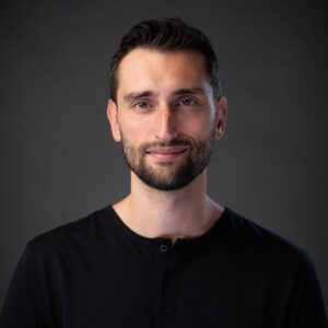 Tyler Bouchard, CEO of Flexxbotics
