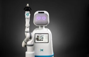 Diligent Robotics designed Moxi to serve in healthcare facilities.