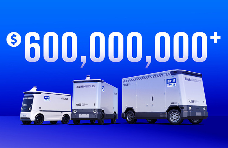 „Neolix“ demonstruoja savo „RoboVans“, nes gali pasigirti 600 milijonų dolerių finansavimu.