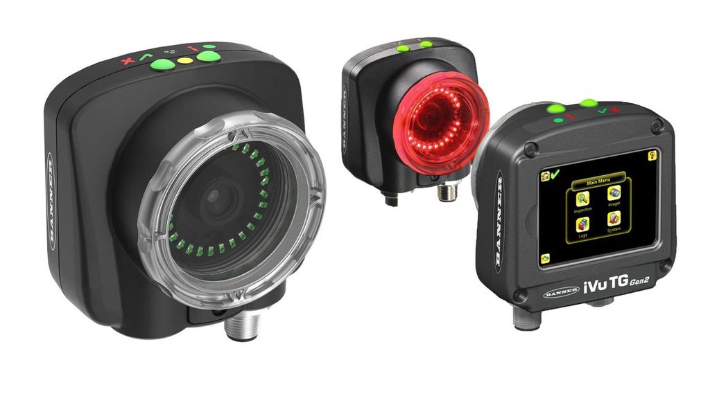 Image sensors can identify workpieces by type, size, location, orientation, and coloring.