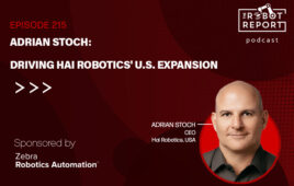 adrian stoch's headshot with the podcast logo.