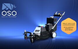 The Oso and Electric Sheep autonomous mower.