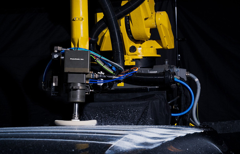 FANUC and 3M have partnered for automated finishing systems.