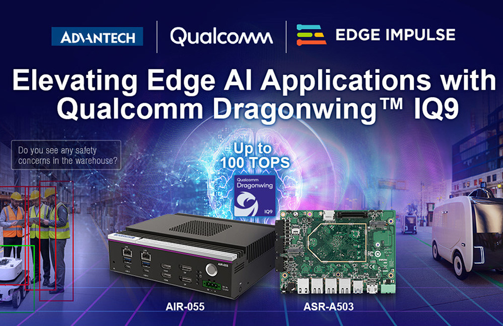 Advantech, Qualcomm associate on edge AI purposes Advantech, Qualcomm associate on edge AI purposes