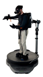 The Nexus NX1 full-body teleoperation system.