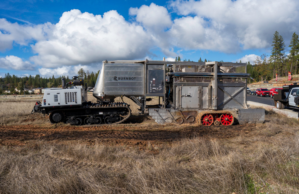 California businesses eye BurnBot for wildfire prevention