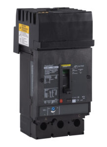 A Schneider Electric obteve a certificação de sustentabilidade UL para o seu disjuntor, mostrado aqui.