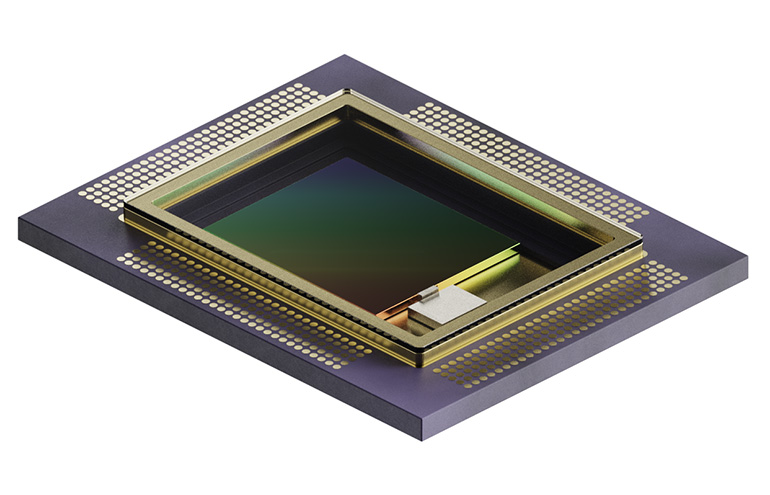 A lidar on chip architecture from Voyant Photonics.