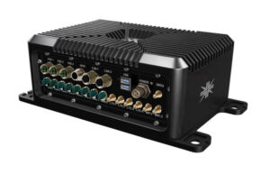 The Darsi Pro vision platform, shown here, is built on NVIDIA Jetson and delivers up to 100 TOPS of AI performance.