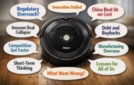 various reactions to iRobot filing Chapter 11 bankruptcy.