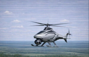 A drone helicopter for defense or surveillance missions. ANELLO Aerial INS supports accurate navigation in GNSS-denied environments.