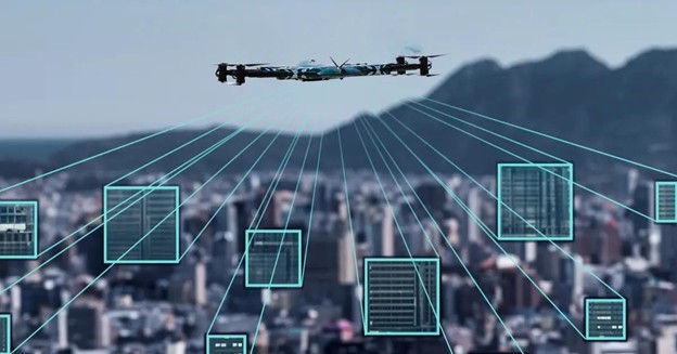 Drones can collect multimodal data, as shown here, says DroneAsAService.