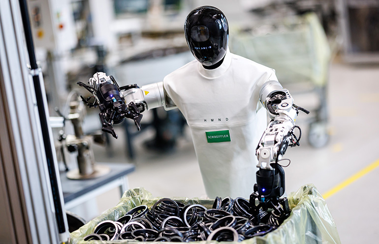 Schaeffler to deploy a whole bunch of Humanoid robots in its factories