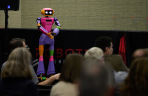 Andromeda at the Robotics Summit 2025.