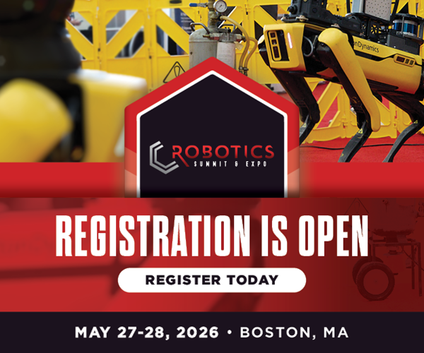 Registration opens for Robotics Summit & Expo 2026