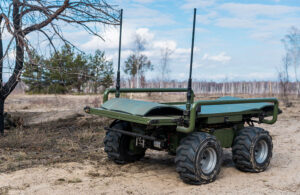 A military logistics robot.